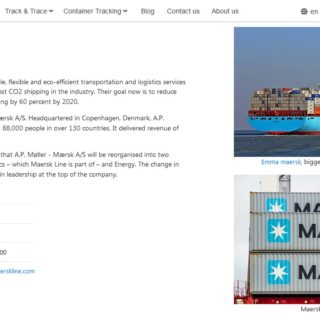 Container Tracking Pages with Shipping Lines Introduction