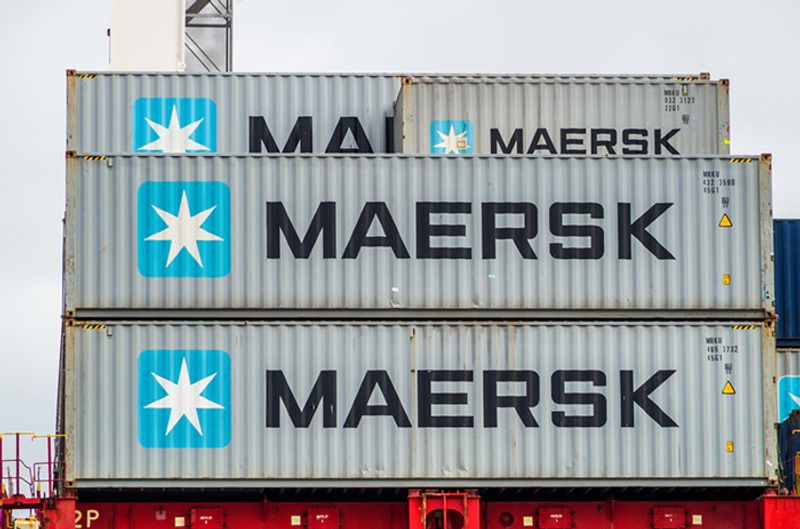 Maersk container